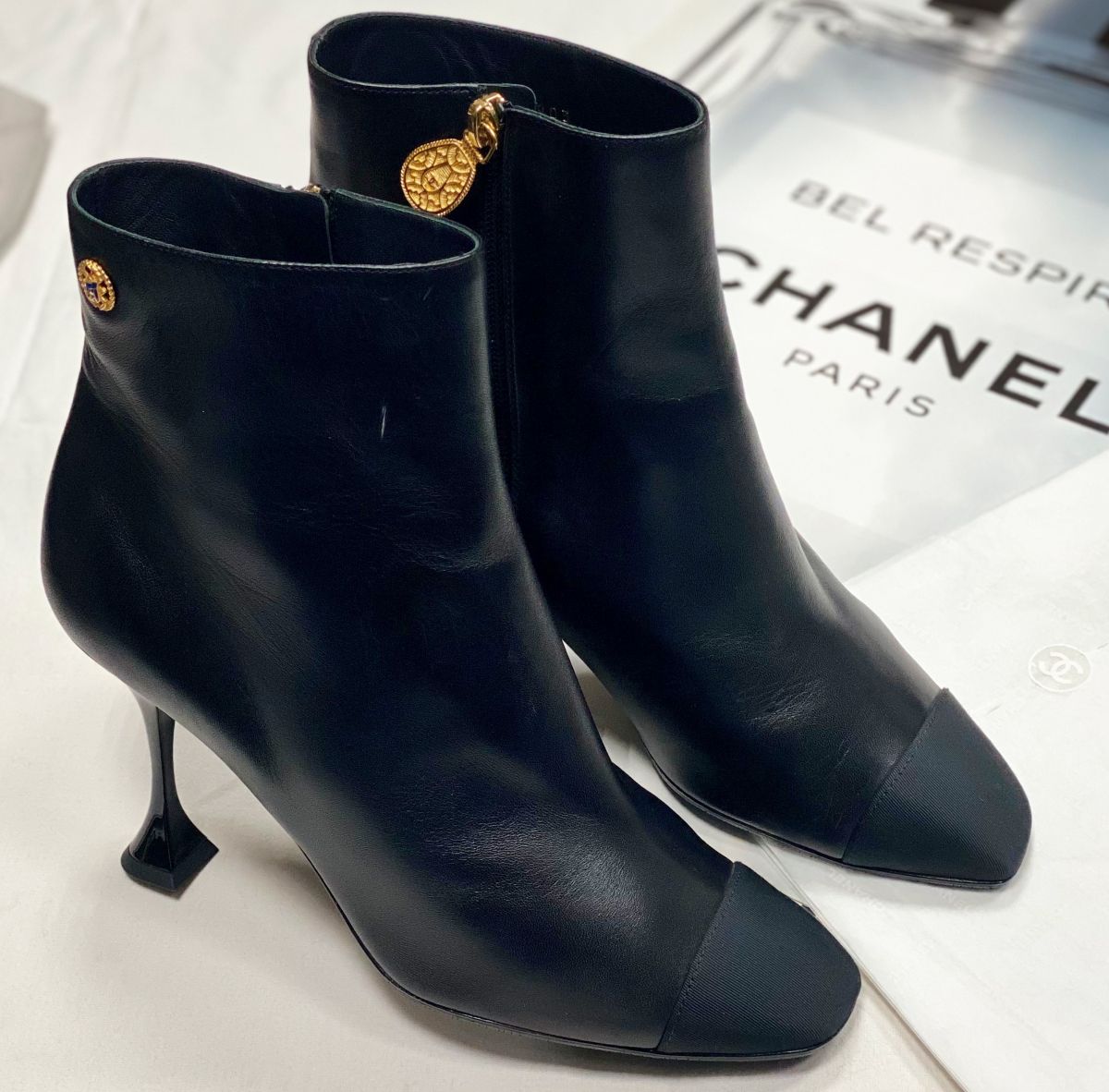 Ботильоны Chanel размер 40 цена 153 850 руб 