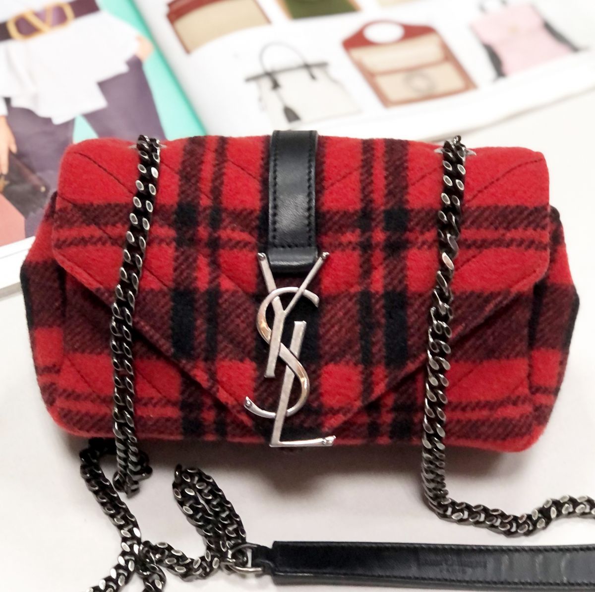 Сумочка Saint Laurent размер 18/10 цена 62 620 руб 
