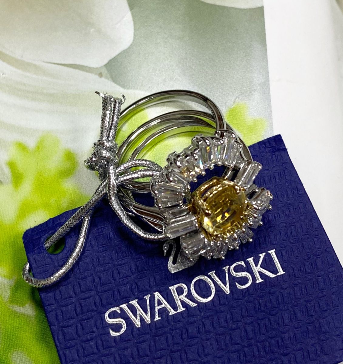 Кольцо Swarovski цена 6 262 руб/ в коробке/