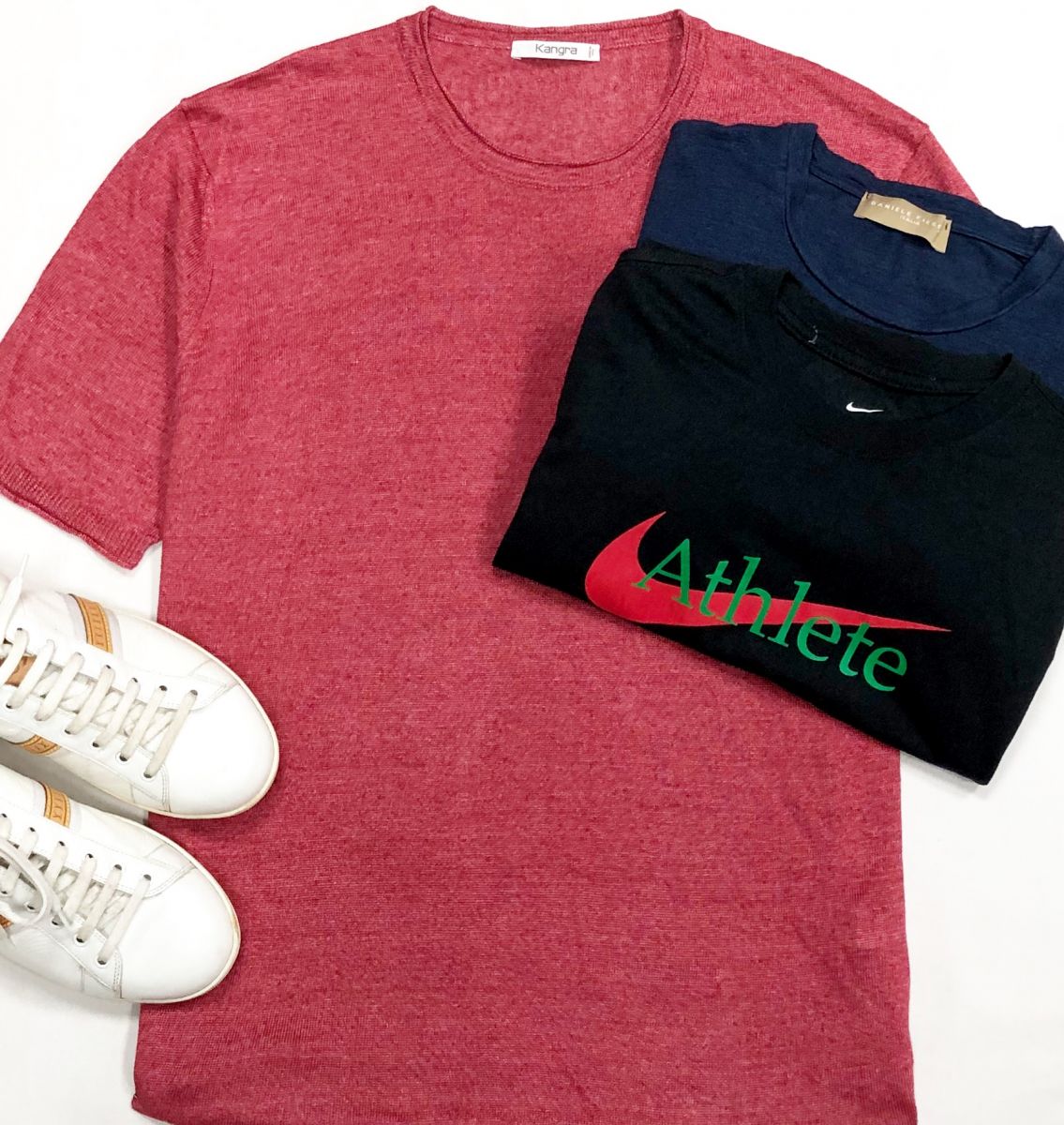 #mechtamen Футболки KANGRA/ Daniele Fiesolin/ Nike размер S/ XL/ 56 цена от 1 566 руб до 6 262 руб
Кеды Louis Vuitton размер 41 цена 3 131 руб