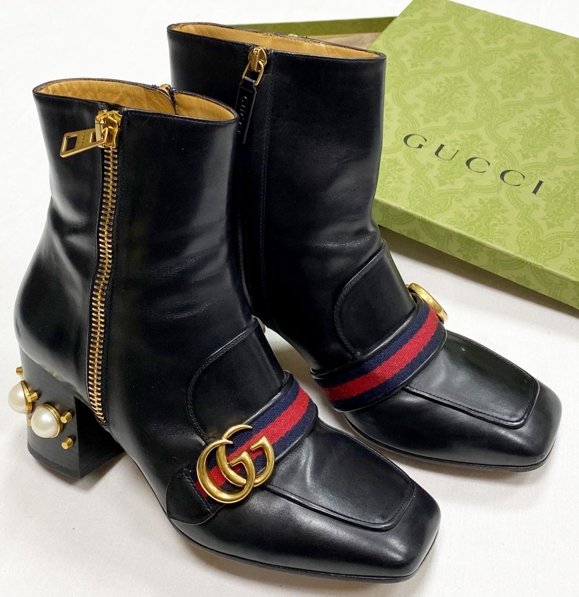 Ботильоны Gucci размер 39.5 цена 31 310 руб