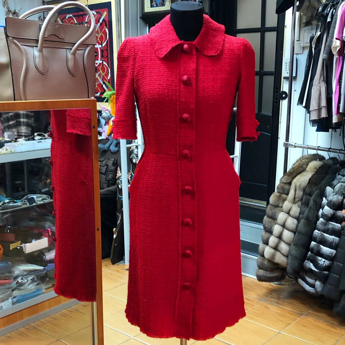 Платье Dolce Gabbana размер 44 цена 23 078 руб 