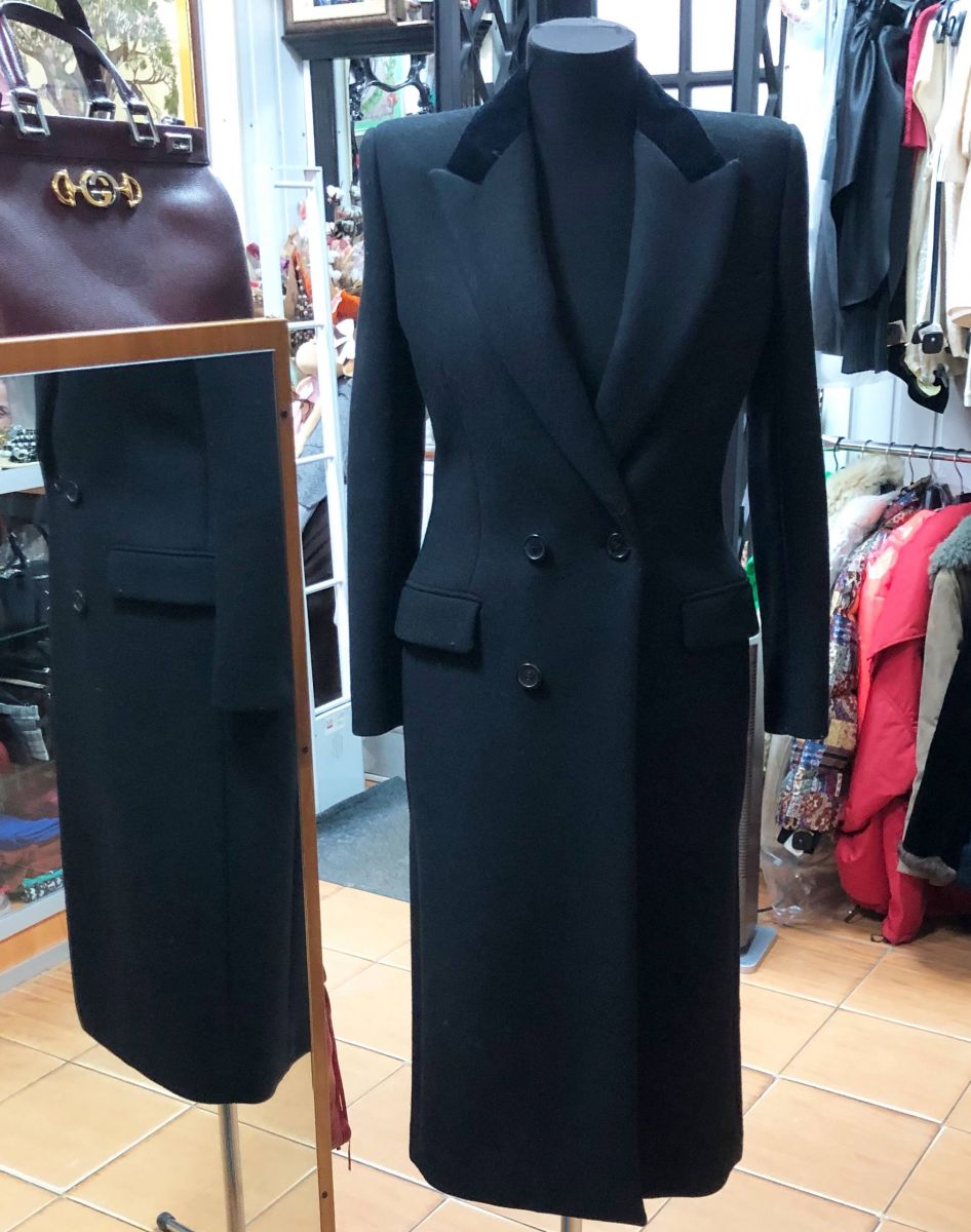 Пальто Saint Laurent размер 36 цена 78 275 руб