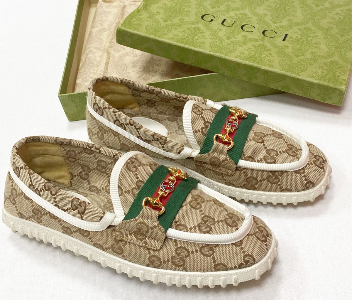 Лоферы Gucci размер 36.5 цена 23 483 ркб