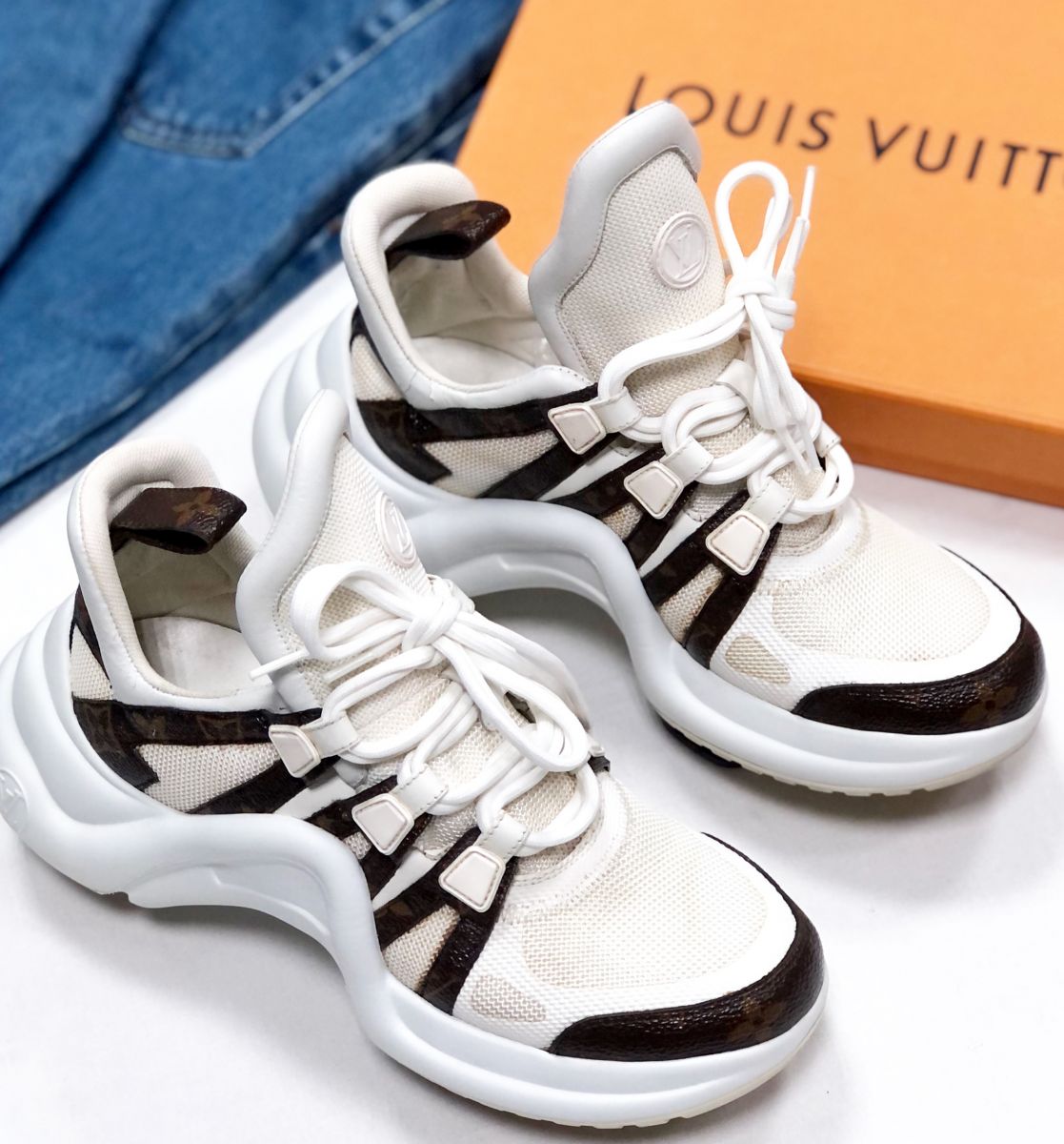 Кроссовки Louis Vuitton размер 38 цена 15 655 руб