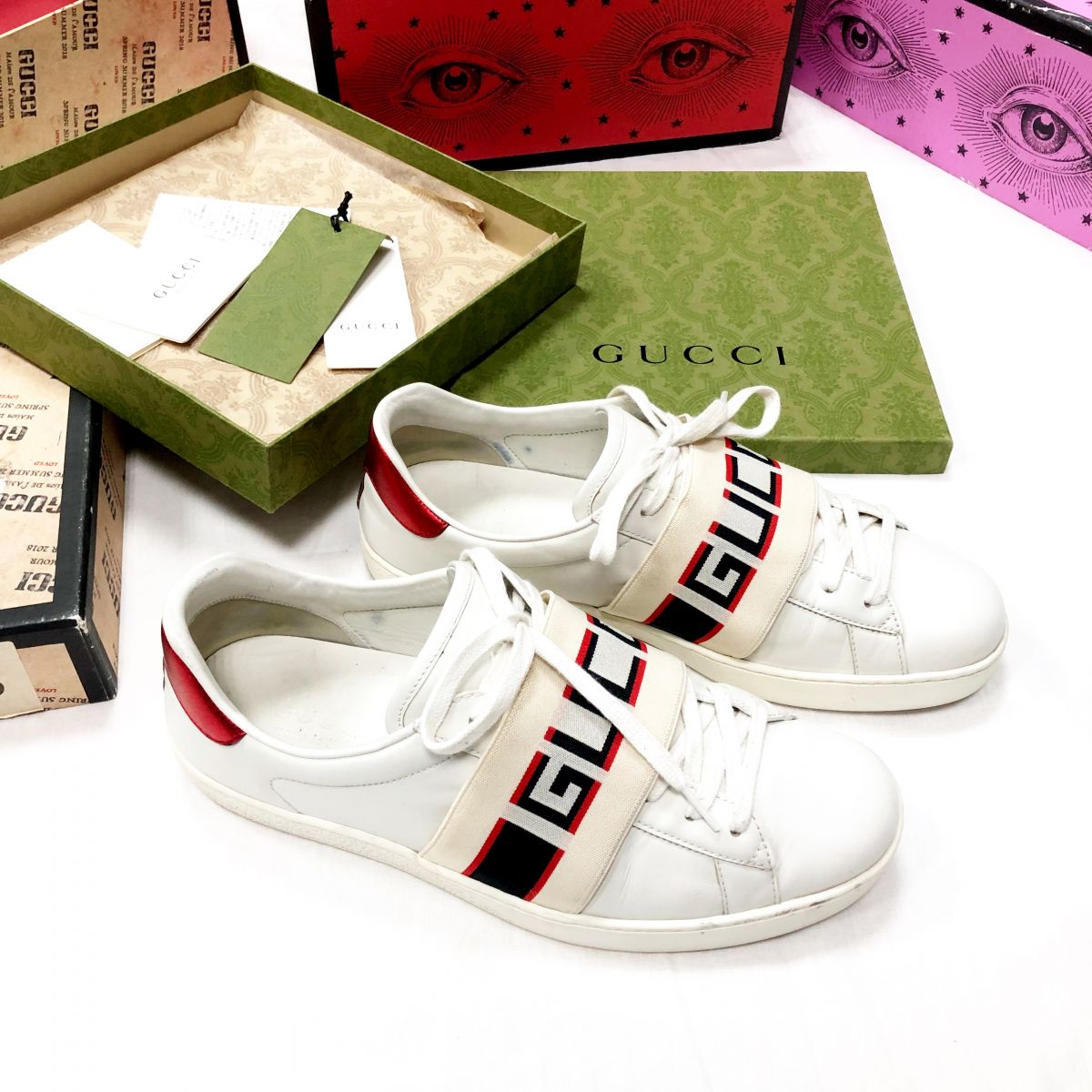#Mechtamen
Кроссовки GUCCI размер 43.1/2 цена 26 614 руб