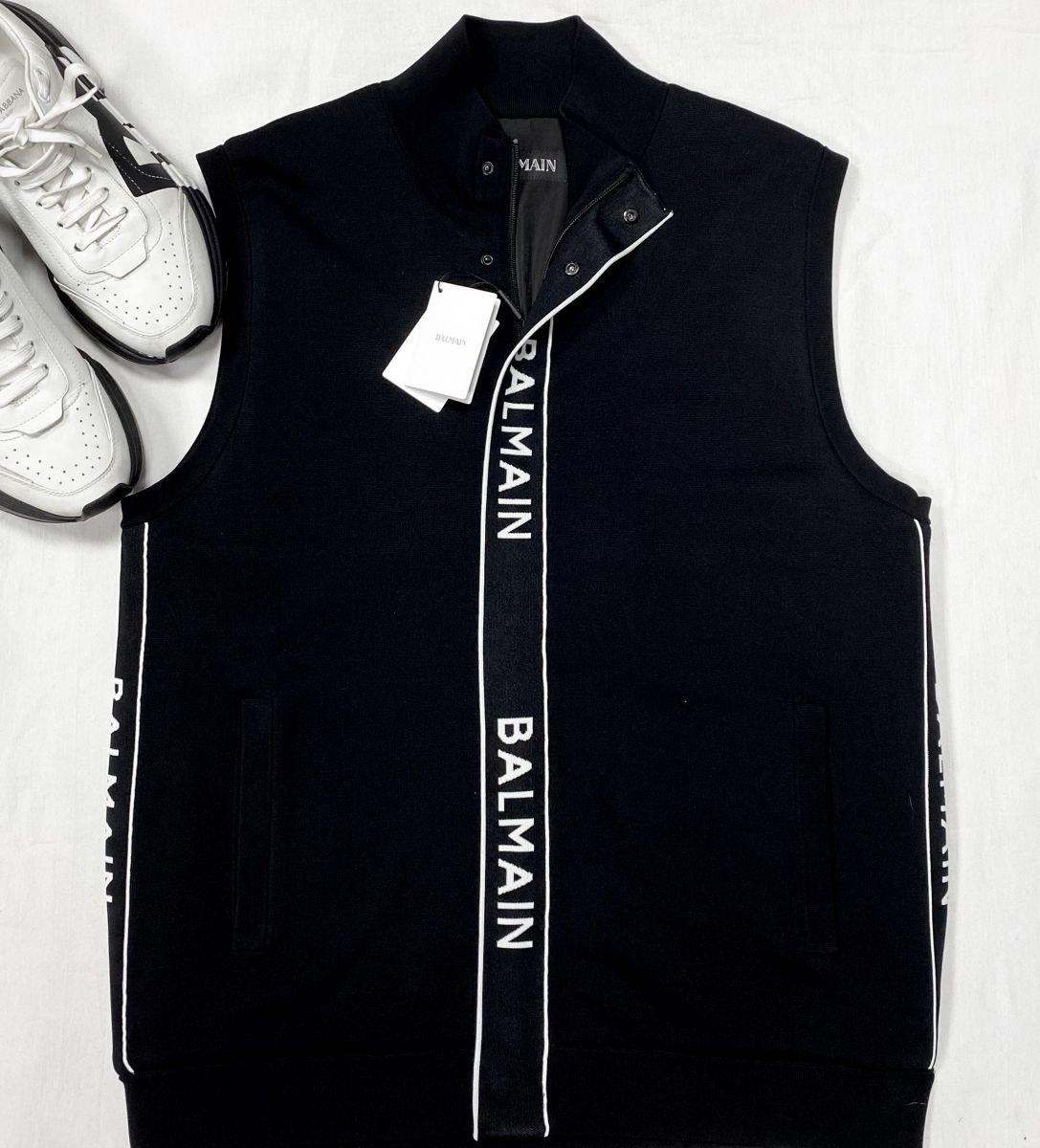 #mechtamen Жилет / утепленный / Balmain размер 54 цена 62 620 руб / новый с бирками /