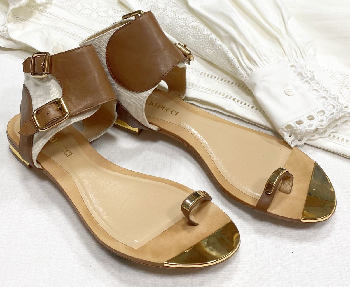 Сандали Emilio Pucci размер 40.5 цена 15 655 руб