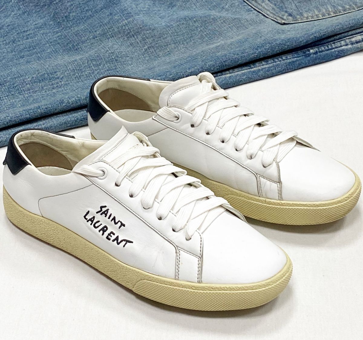 Кеды Saint Laurent размер 39 цена 15 655 руб
