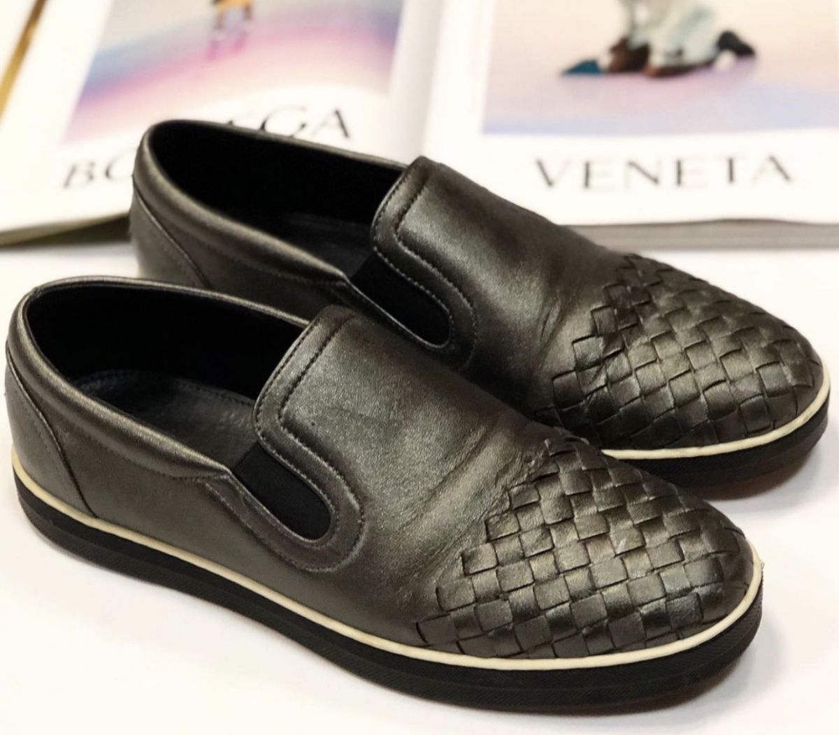 Эспадрильи  Bottega Veneta  размер 39 цена 12 308 руб