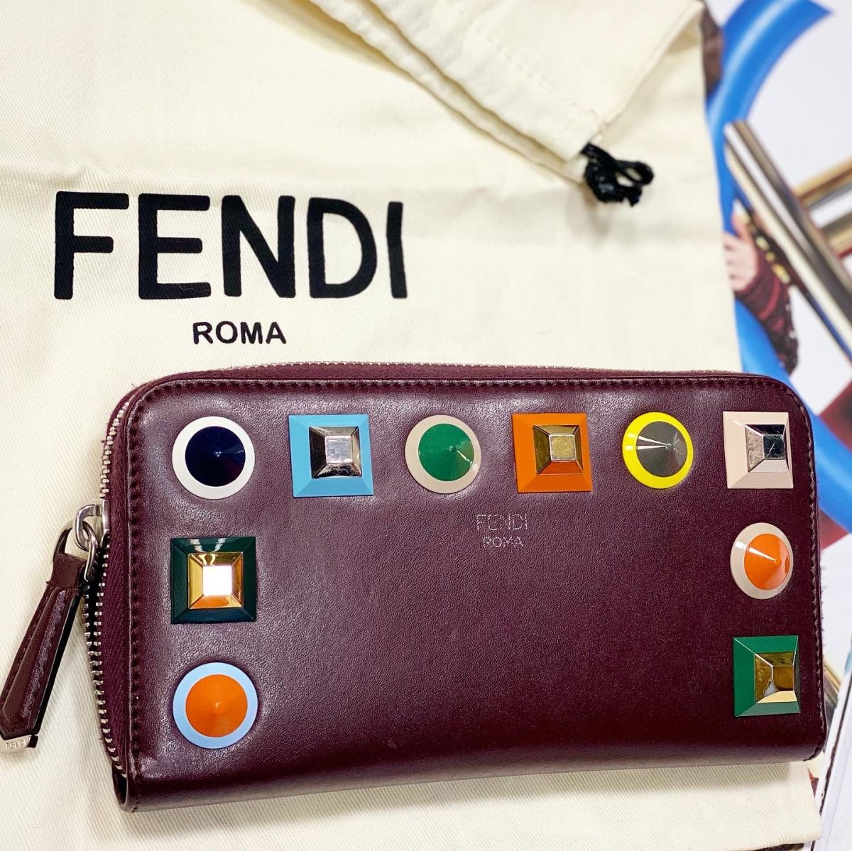 Портмоне Fendi  цена 15 385 руб 