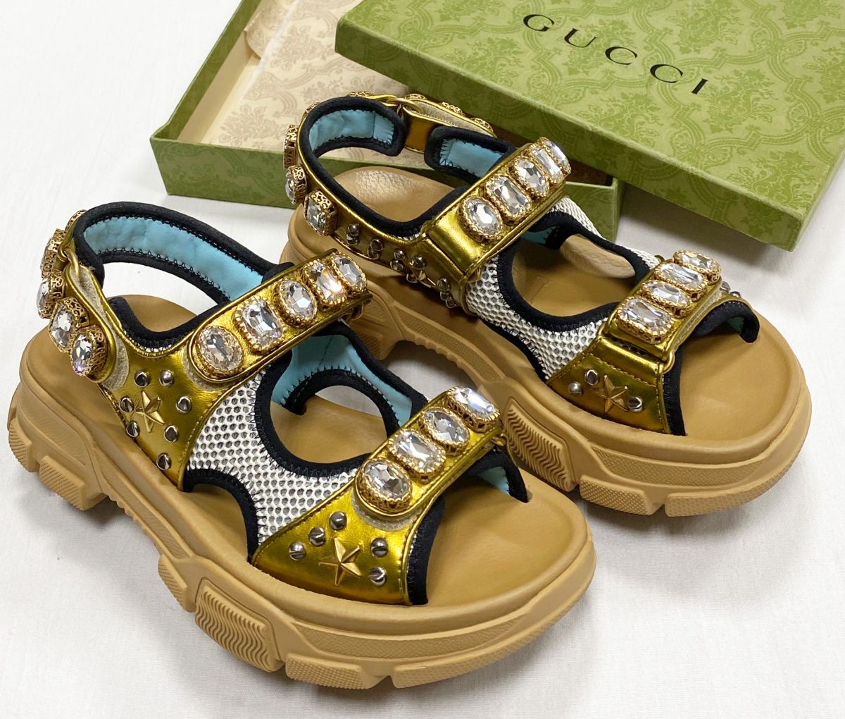 Сандали Gucci размер 38 цена 34 441 руб