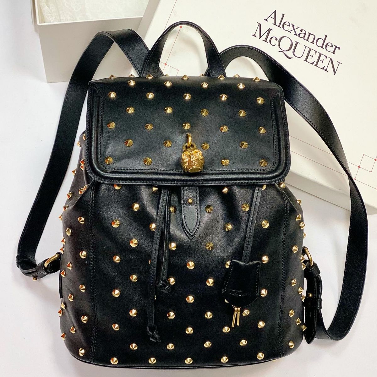 Рюкзак Alexander McQueen размер 30/35 цена 92 310 руб 