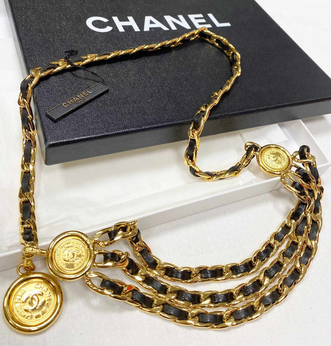 Пояс / винтаж / Chanel цена 140 895 руб