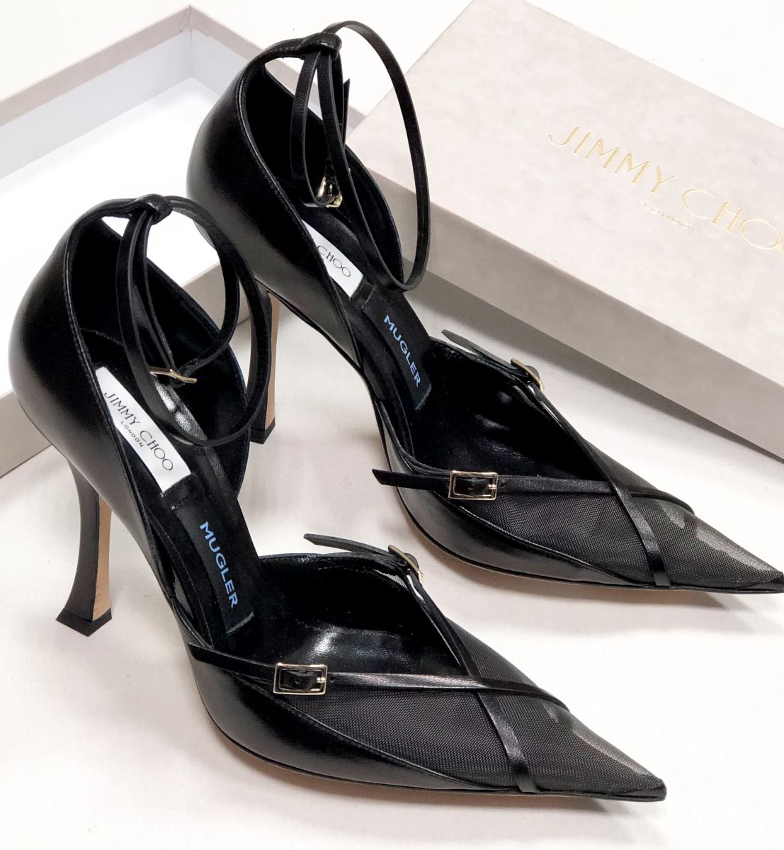 Туфли Jimmy Choo/ Mugler размер 38.5 цена 31 310 руб