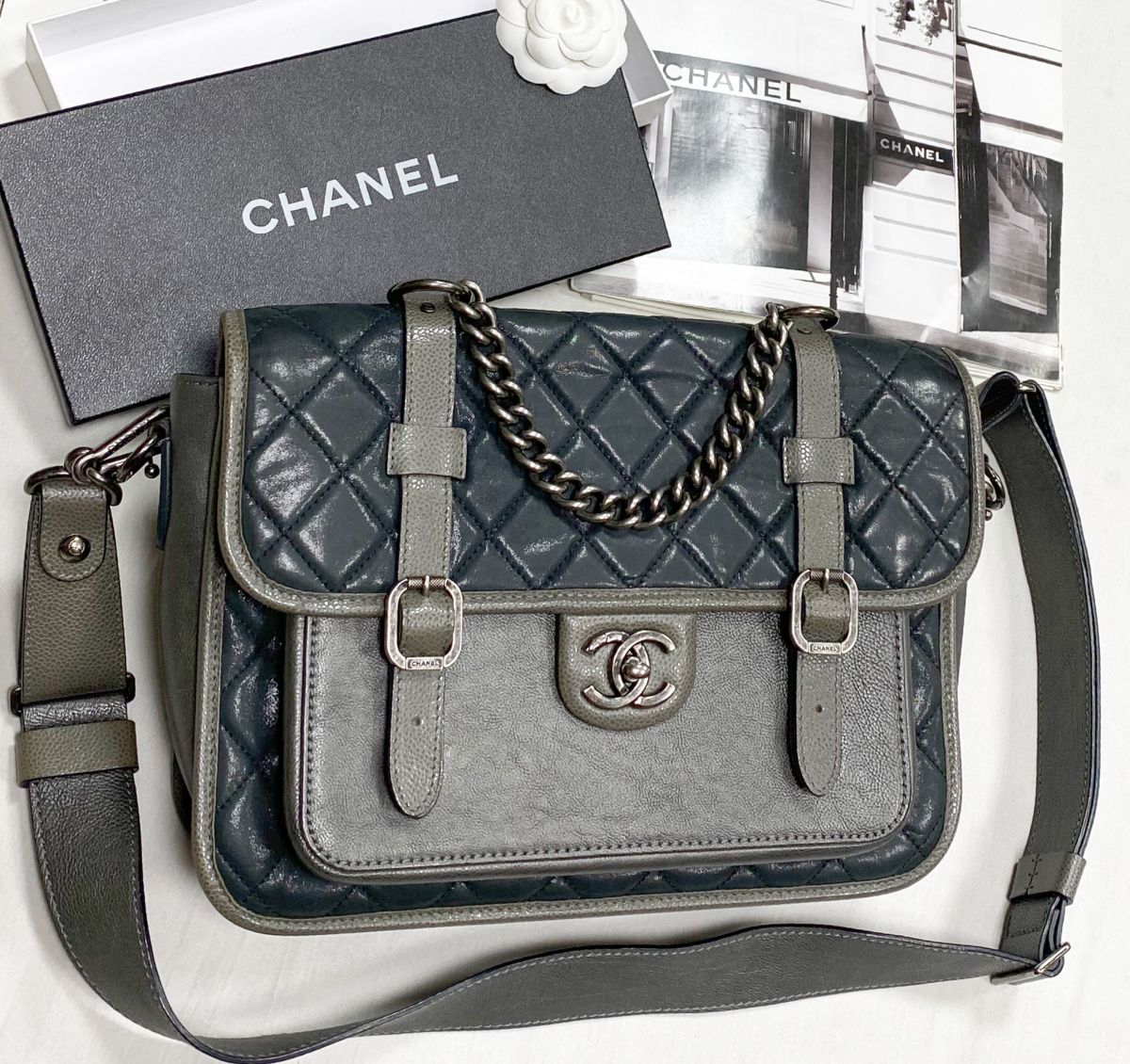 Сумка Chanel размер 30/20 цена 234 825 руб