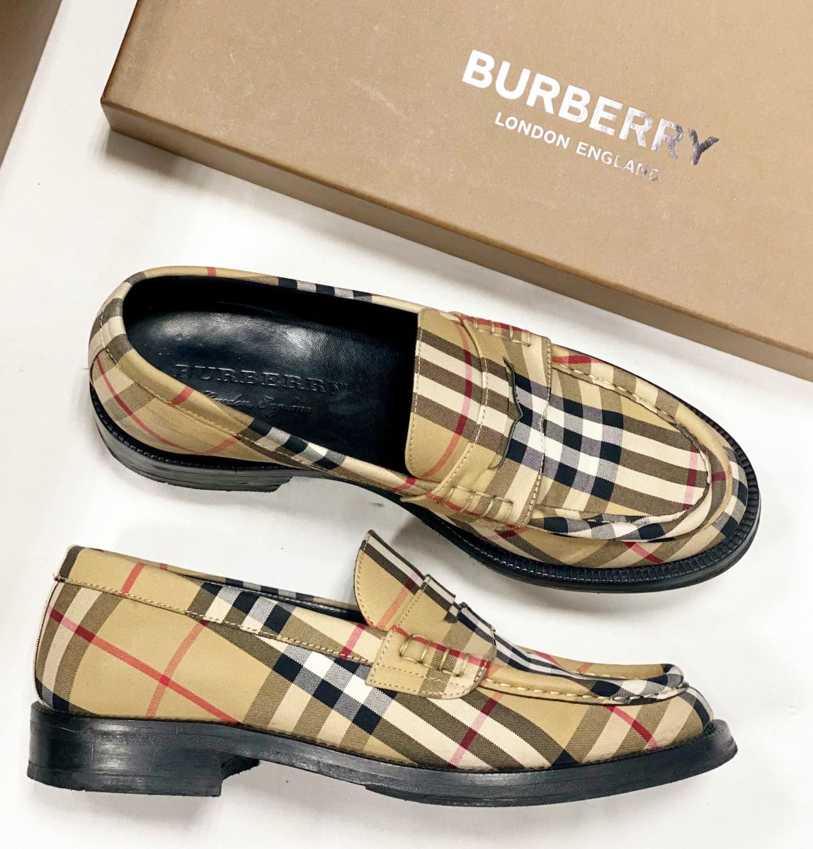 Лоферы Burberry размер 37 цена 23 483 руб
