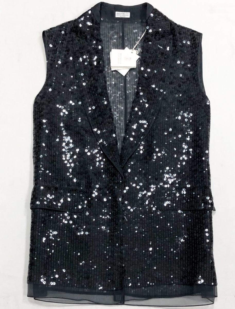 Жилет/ пайетки/ размер 42 цена 117 413 рубМюли размер 37 цена 18 786 руб