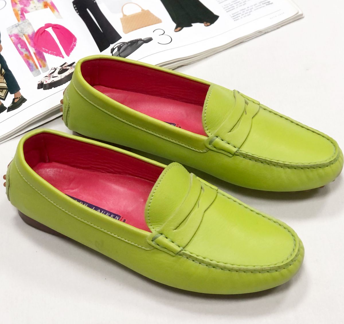 Мокасины Ralph Lauren размер 36.5 цена 7 828 руб