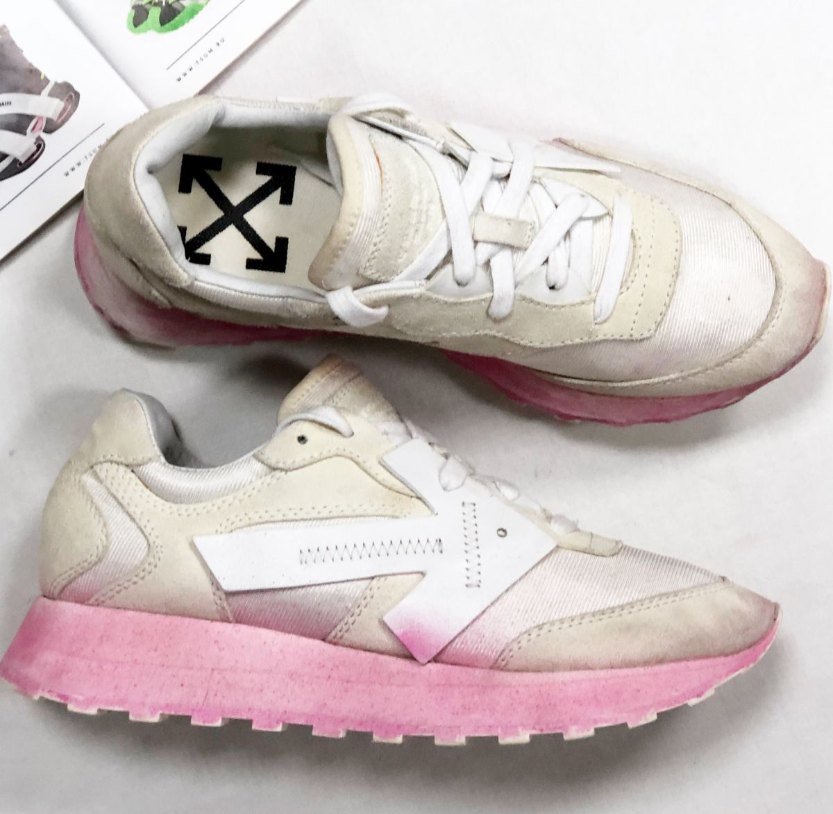 Кроссовки Off White размер 38 цена 12 524 руб 