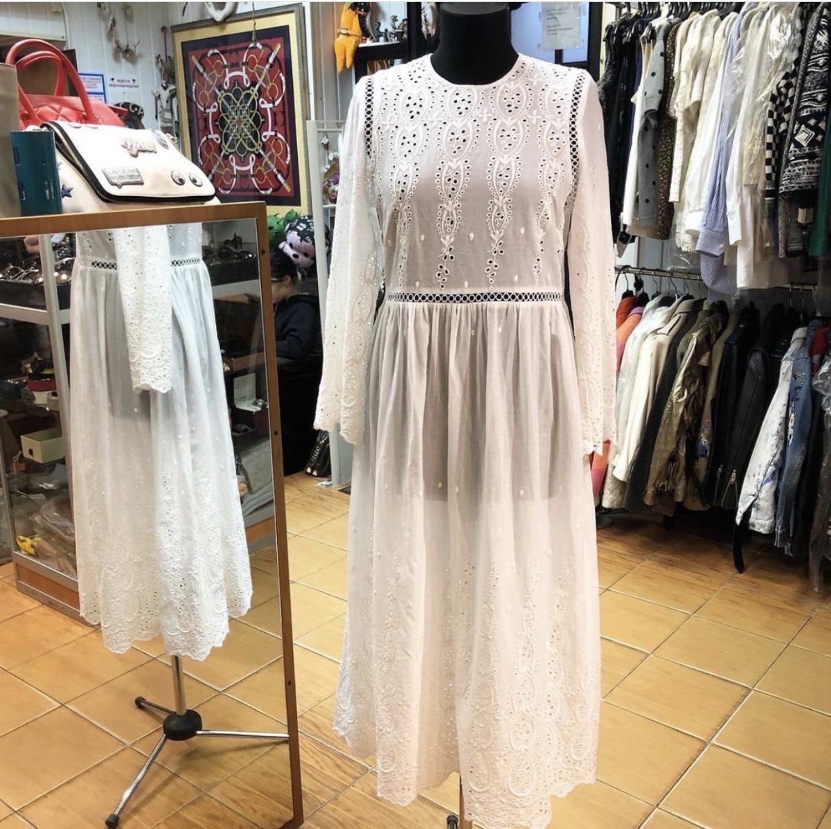 Платье /шитьё/ Zimermann размер 42 цена 9231 руб