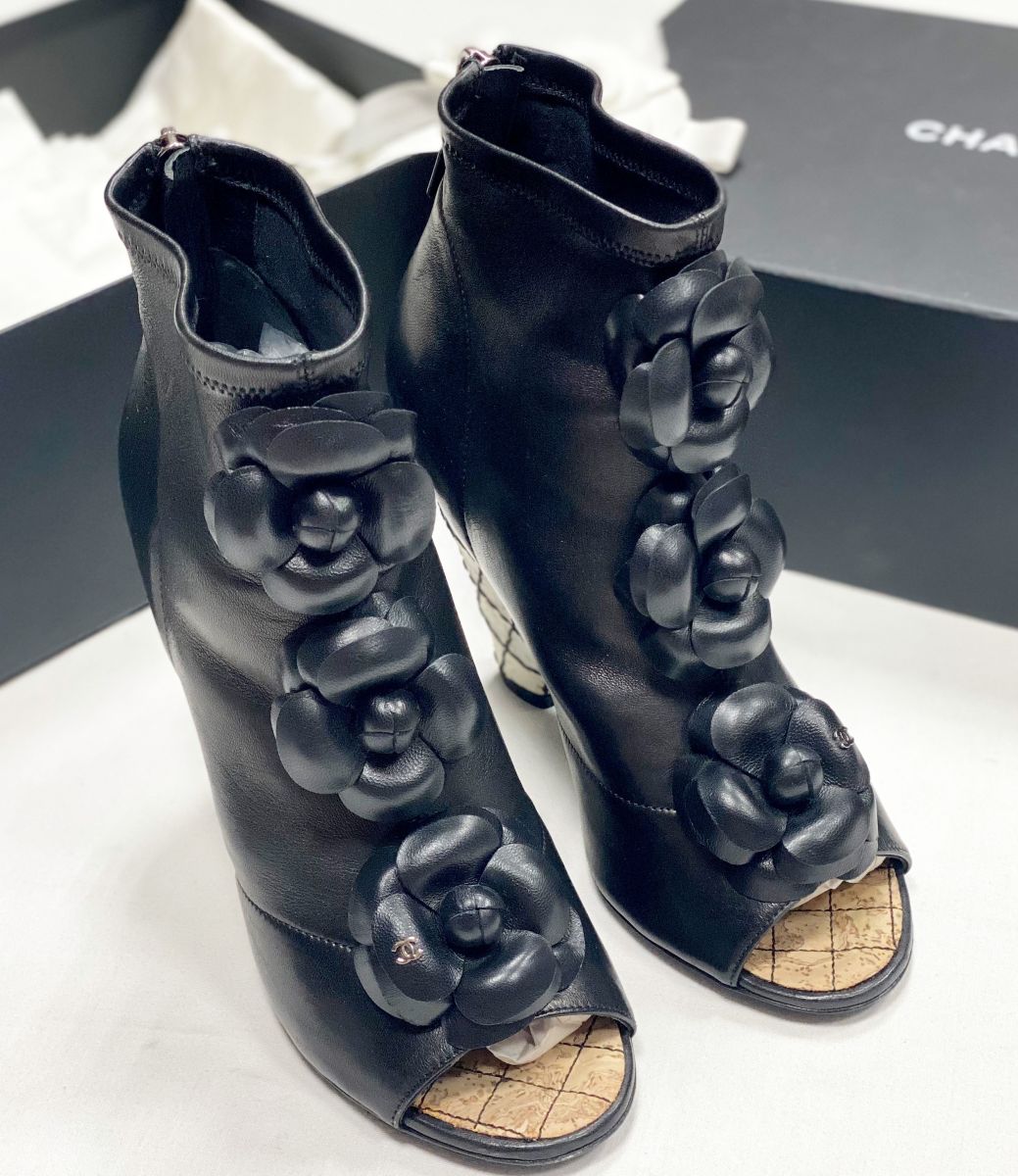 Ботильоны Chanel размер 36 цена 23 483 руб 