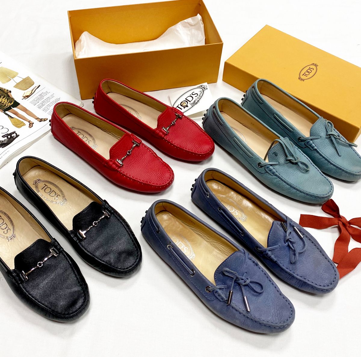 Мокасины Tod’s размер 38.5/ 39 цена по 7 828 руб