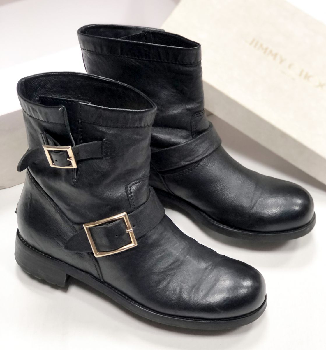 Ботинки Jimmy Choo размер 38.5 цена 7 693 руб