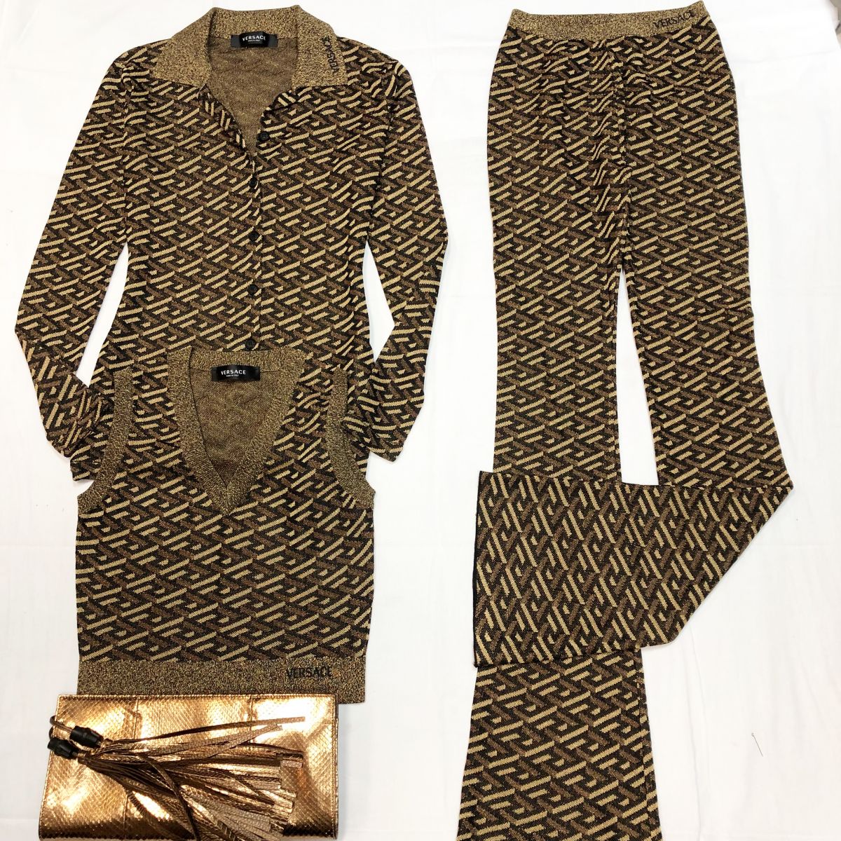 Костюм /люрекс/ VERSACE размер 36 цена 30 770 руб