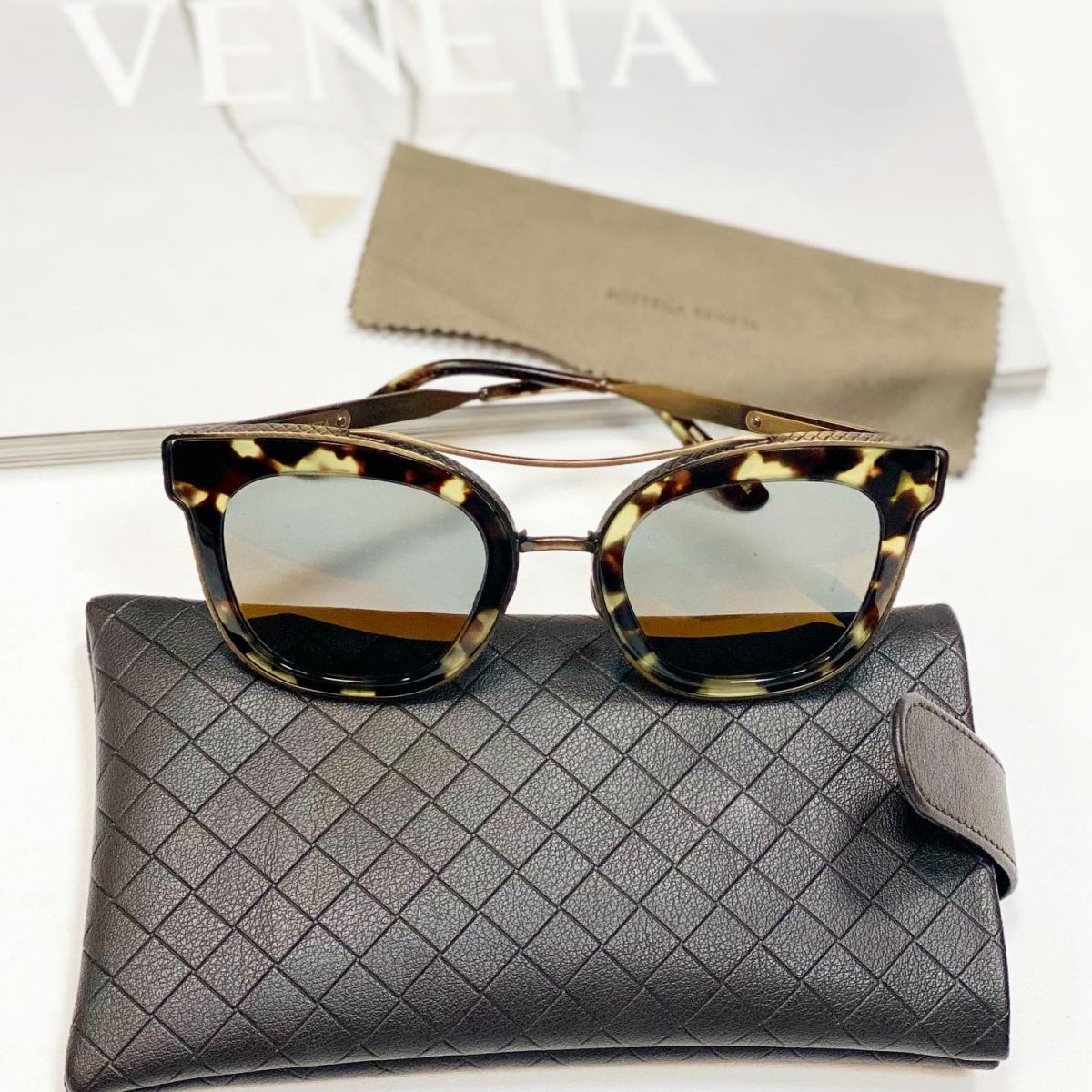 Очки Bottega Veneta цена 9 231 руб 