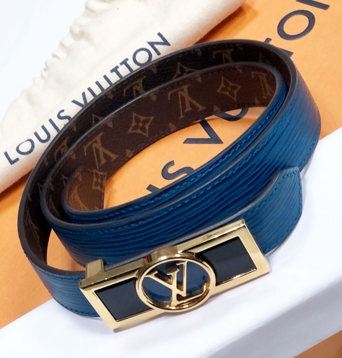 Ремень Louis Vuitton размер 80/32 цена 23 483 руб