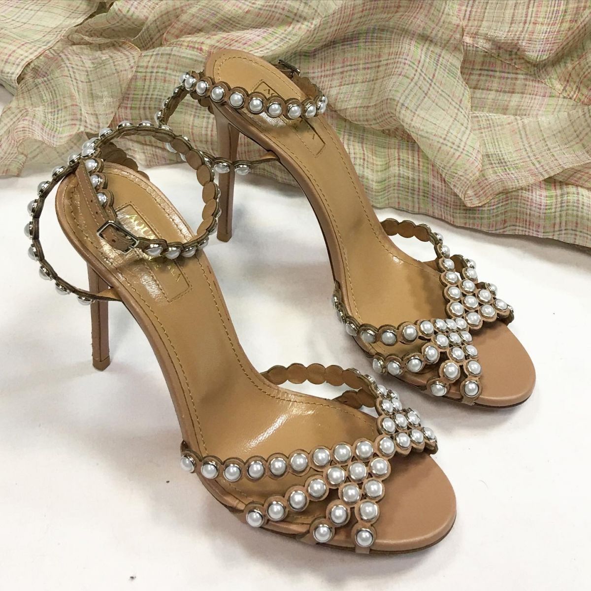 Босоножки AQUAZZURA размер 37 цена 15 385 руб 