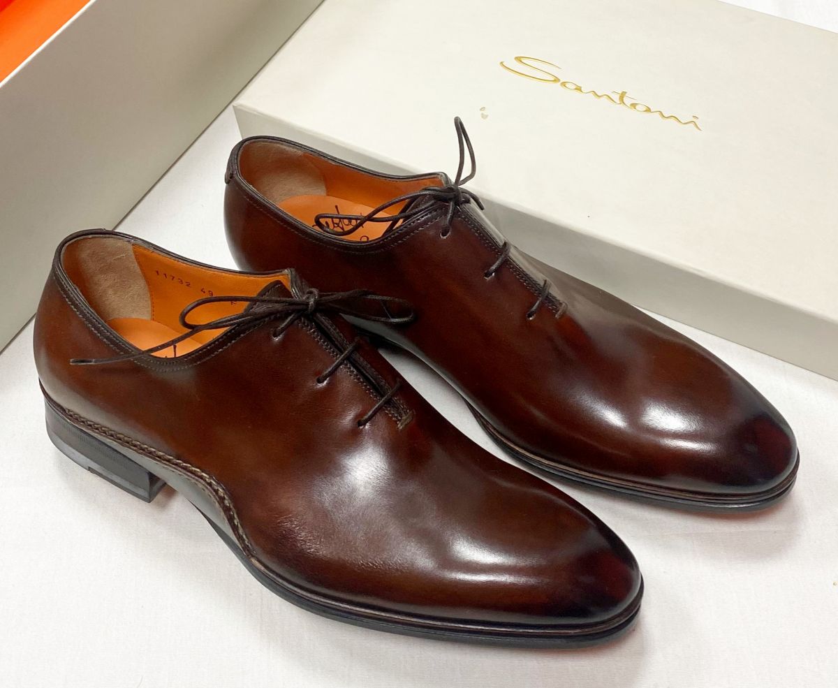 #mechtamen Ботинки Santoni размер 40.5 цена 31 310 руб / новые / упаковка /