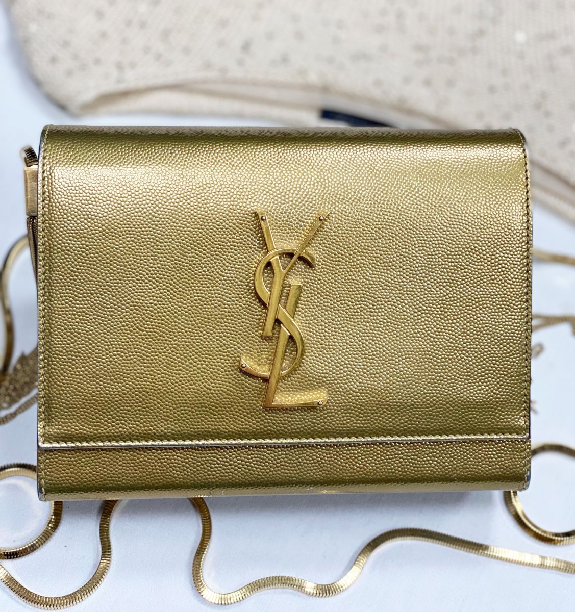 Сумка Saint Laurent размер 18/14 цена 78 275 руб