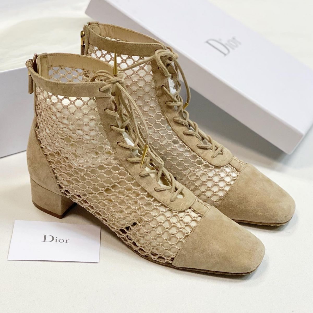 Ботинки/замша/ Dior размер 40 цена 30 770 руб 