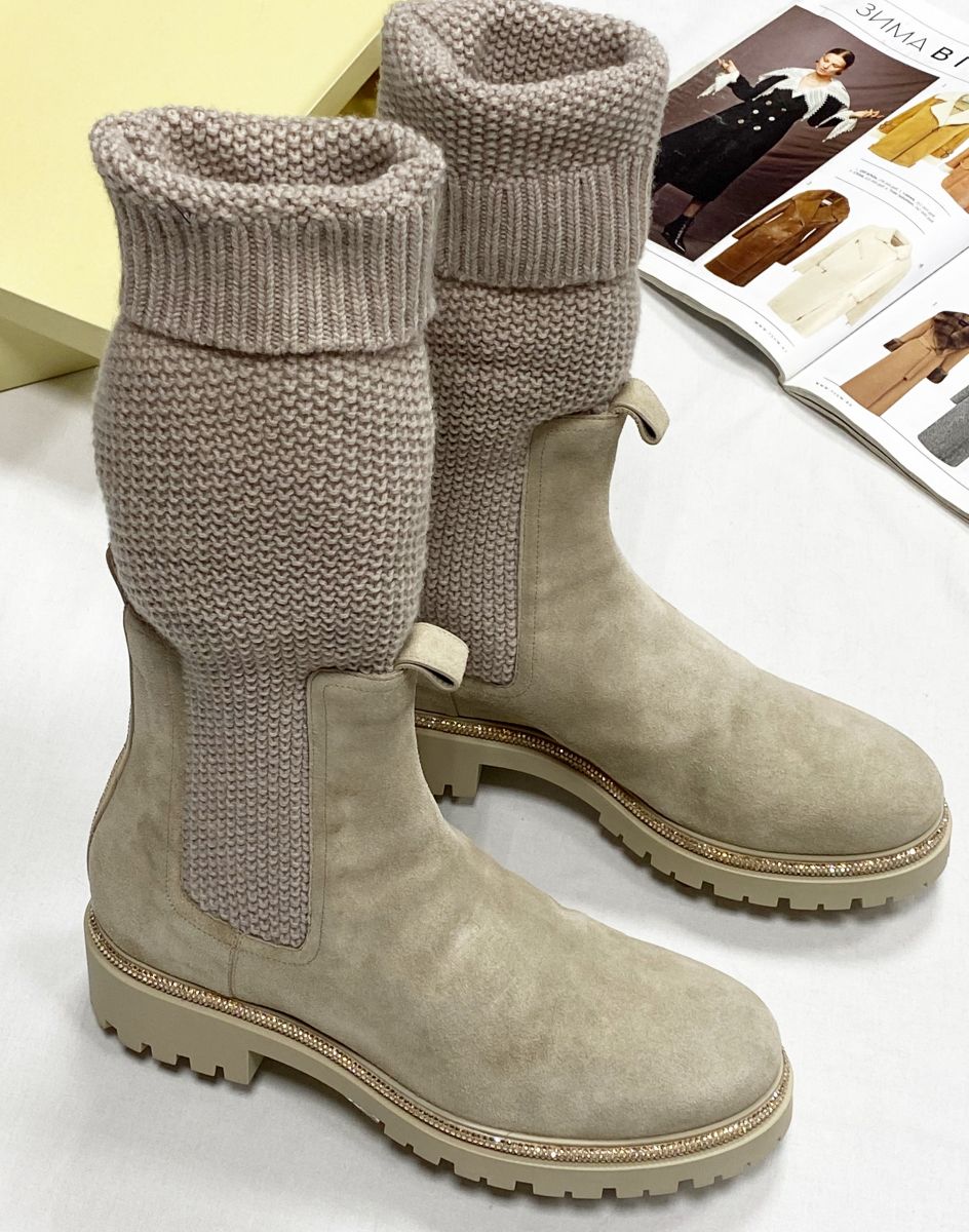 Ботинки /камни/ Rene Caovilla размер 41 цена 46 965 руб
