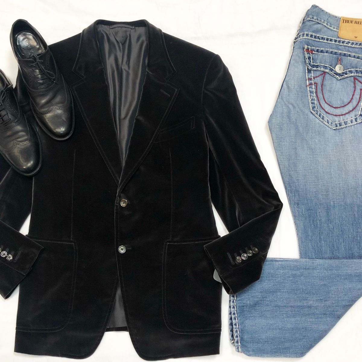 #MechtamenПиджак /бархат/ Tom Ford размер 54 цена 30 770 руб Джинсы Tru religion размер 36 цена 7 693 руб