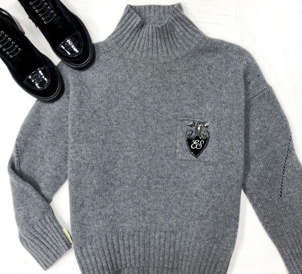 Свитер ERMANNO SCHERVINO размер S цена 15 655 руб