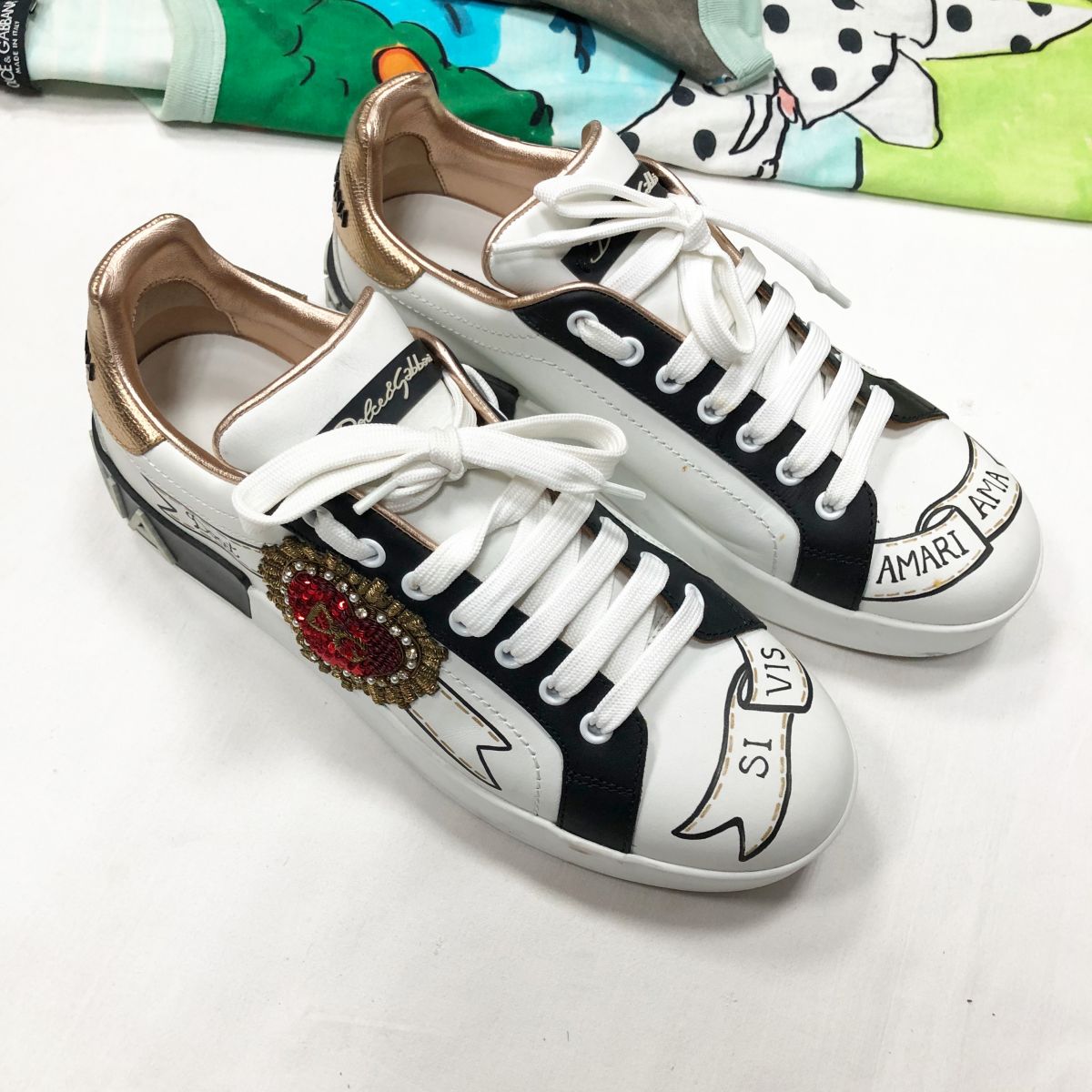 Кроссовки DOLCE GABBANA размер 40 цена 31 314 руб