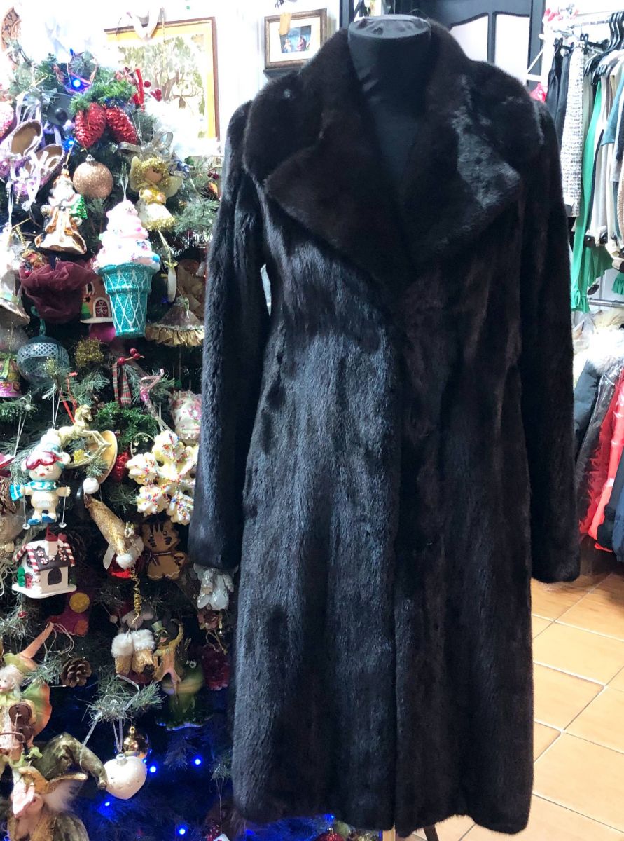 Шуба/ мех норки/ размер 38 цена 78 275 руб