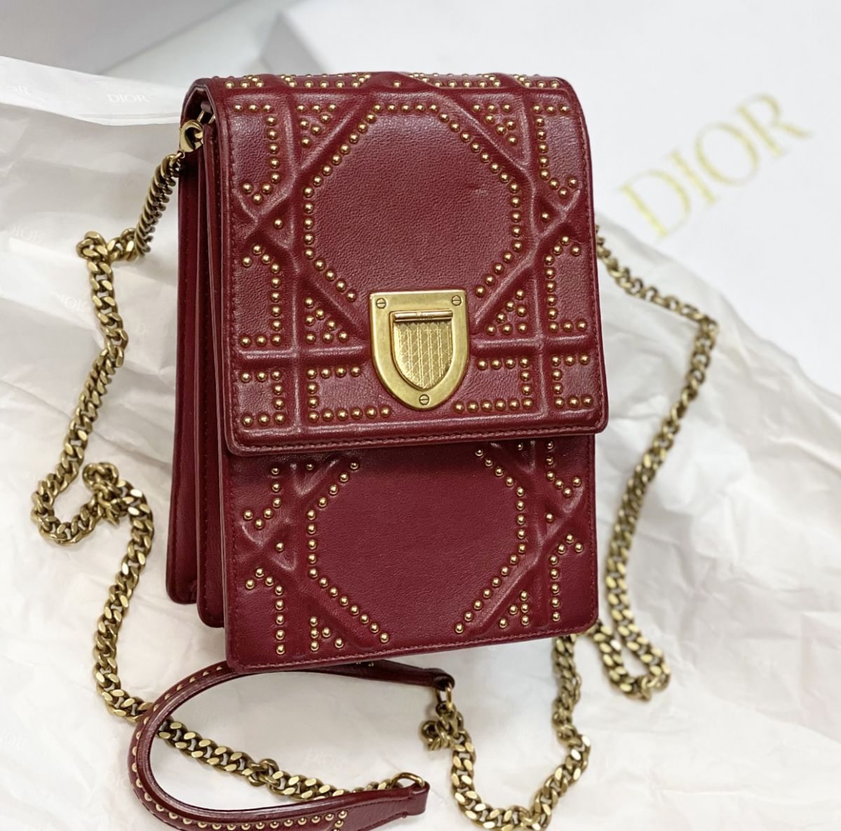 Сумка Christian Dior размер 12/17 цена 46 155 руб 