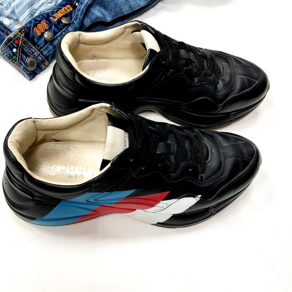 #Mechtamen
Кроссовки GUCCI размер 9.5 цена 23 484 руб