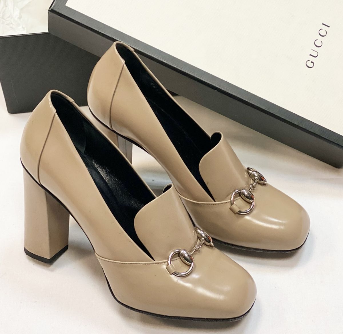 Туфли Gucci размер 37.5 цена 10 770 руб
