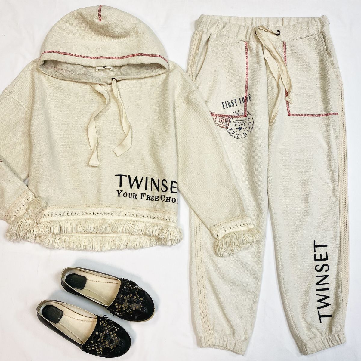 Костюм Twinset размер S цена 9 231 руб Эспадрильи Christian Dior размер 38 цена 12 308 руб