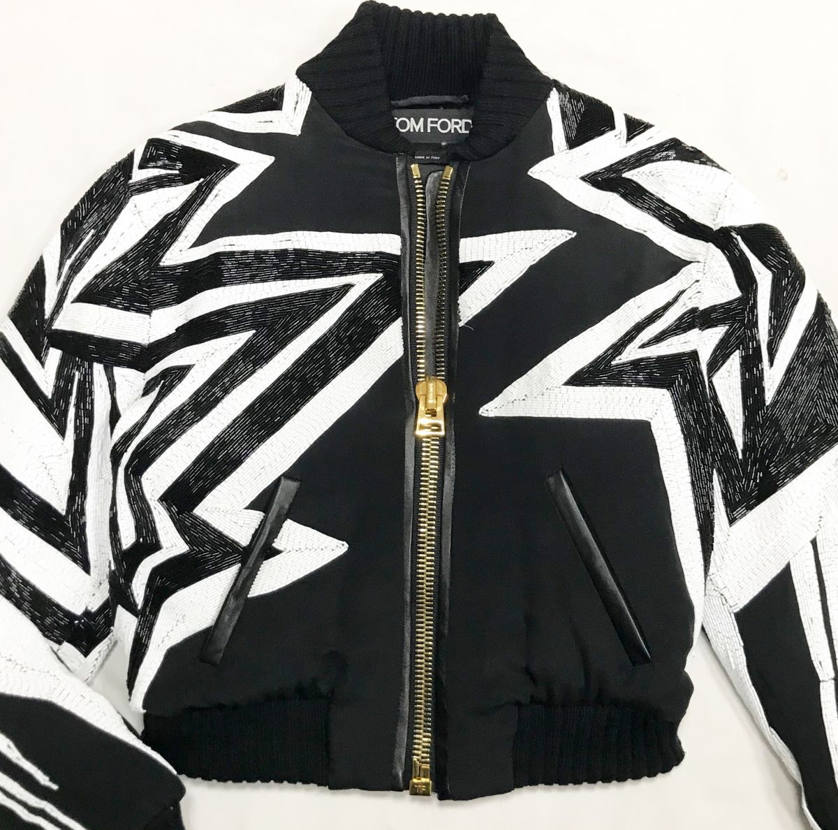 Куртка/ бисер/ Tom Ford размер 38 цена 187 860 руб
