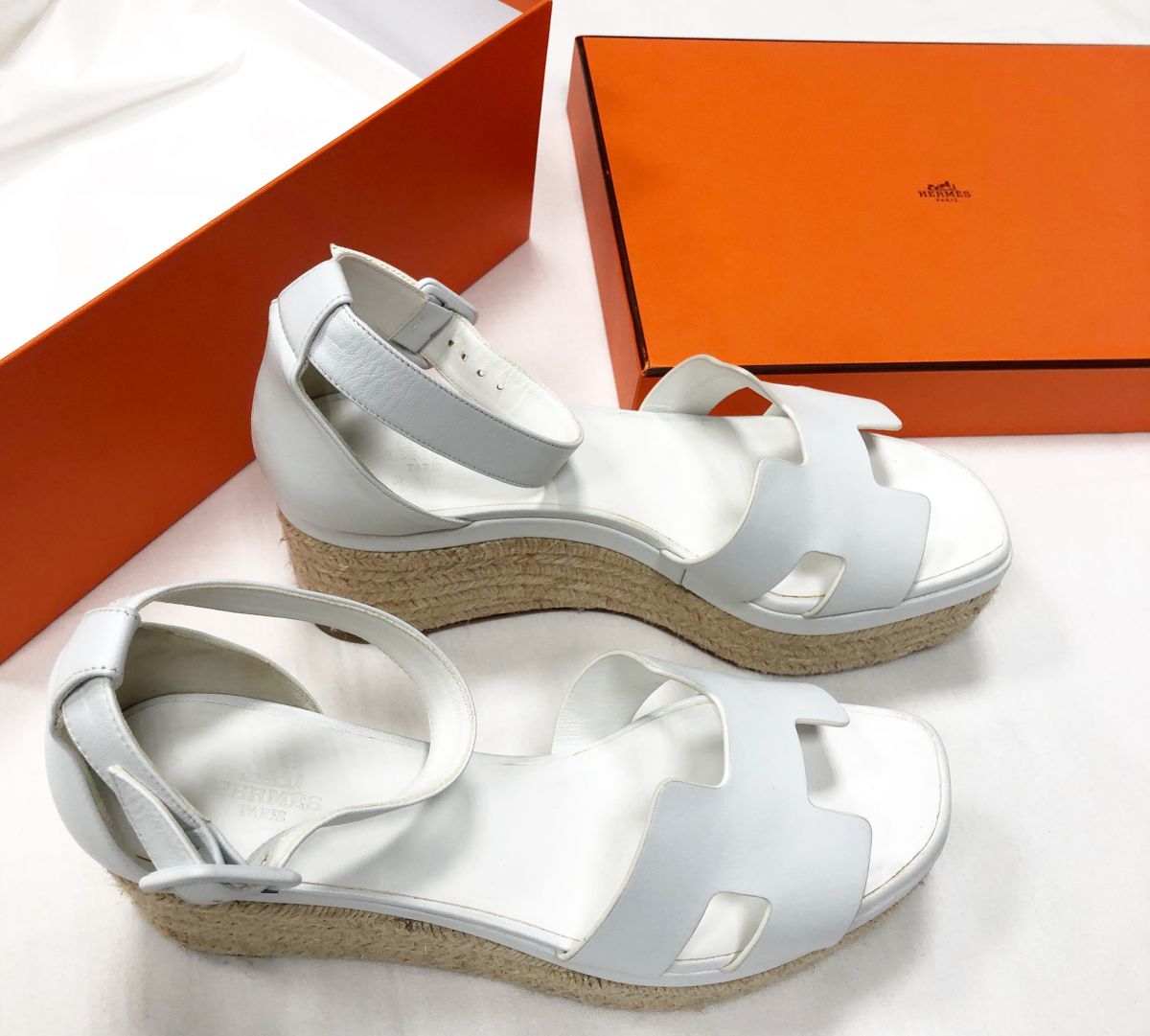 Босоножки HERMES размер 40 цена 46 965 руб