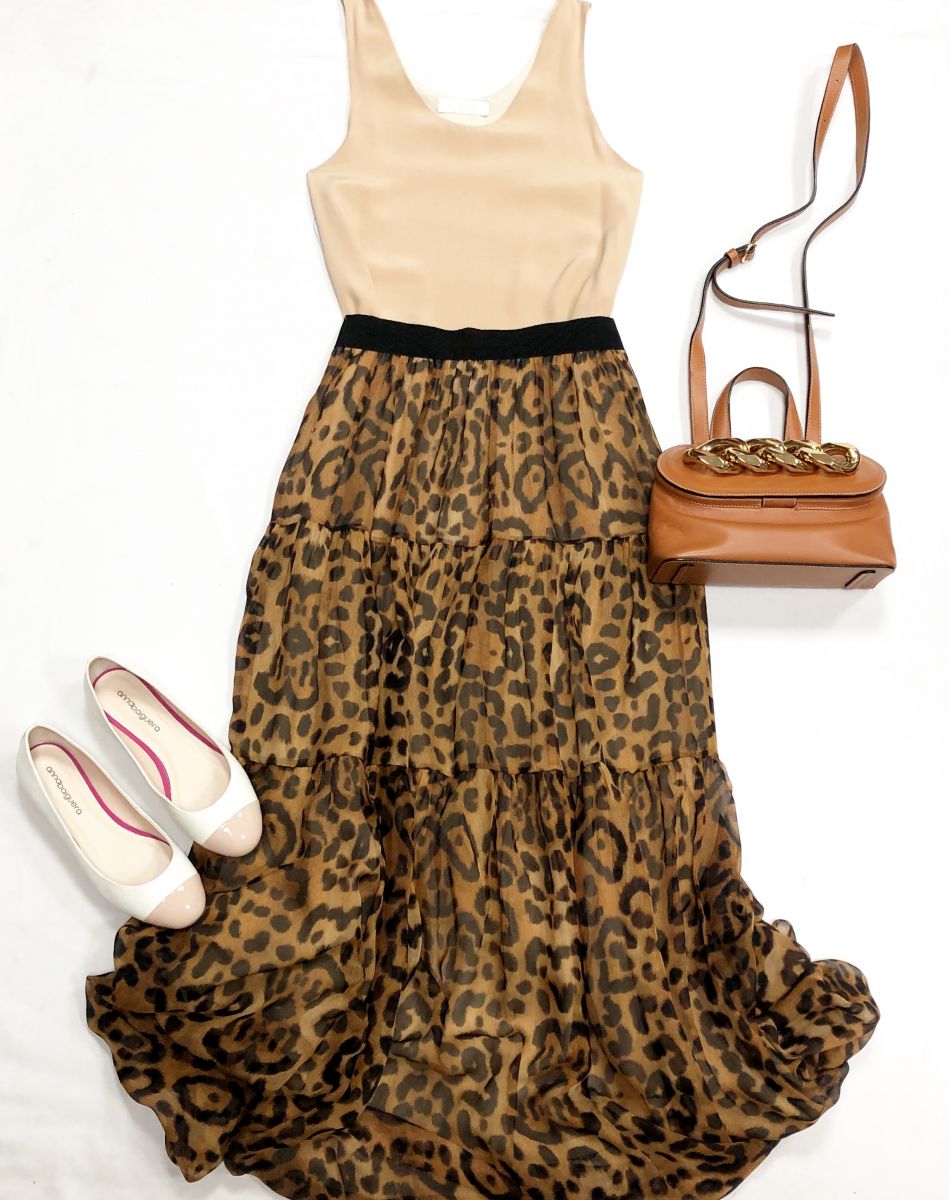 Юбка Giam Battista Valli размер 40 цена 26 614 рубТоп Chloe размер 38 цена 10 959 рубБалетки размер 38 цена 10 959 рубСумка J Wanderson