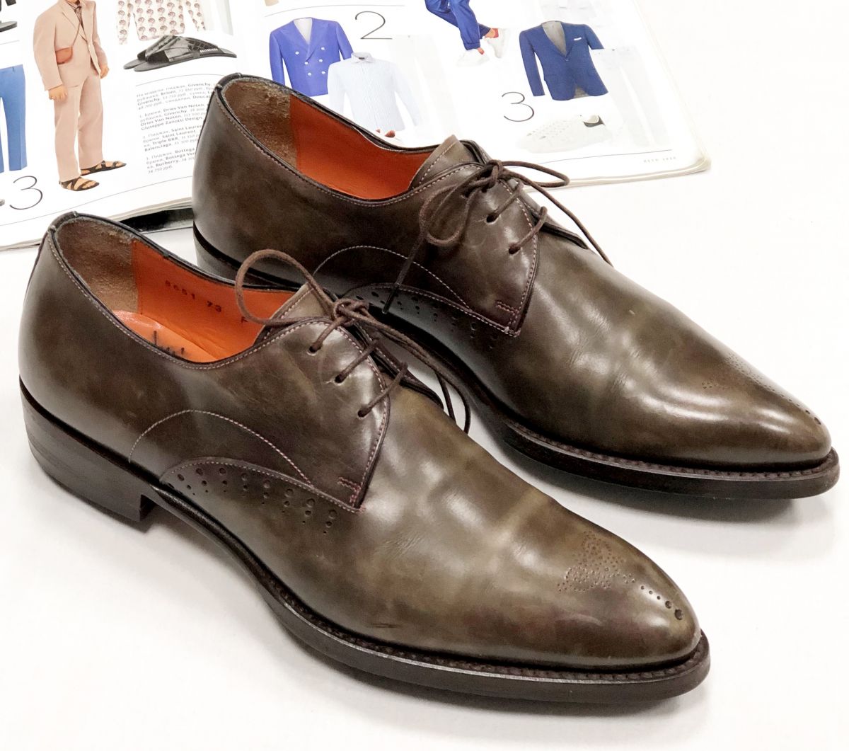 #mechtamen Ботинки Santoni размер 41 цена 15 655 руб