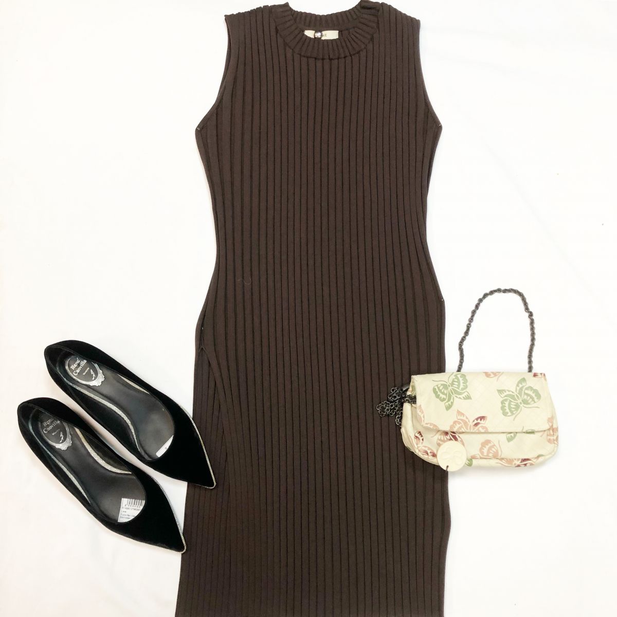 Платье Celine размер XS цена 18462 руб Сумочка BOTTEGA VENETA