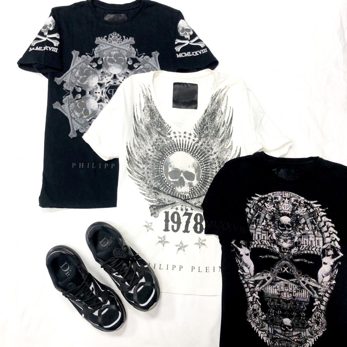 #MechtamenФутболки PHILIPP PLEIN размер XXL цена 4 697 руб / 7828 руб